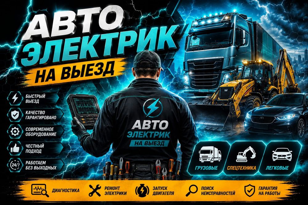 АвтоЭлектрик На Выезд Алматы