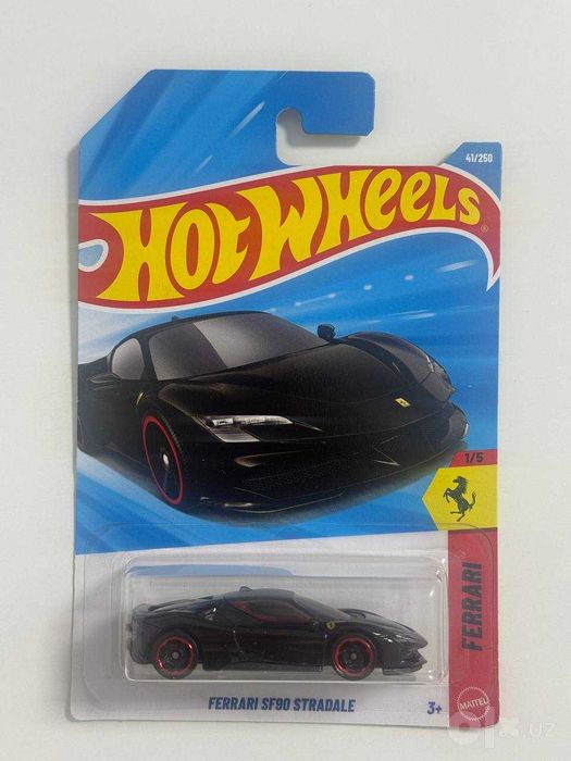 Hot Wheels Regular Long Card Ferrari SF90 Stradale - Diecast -
