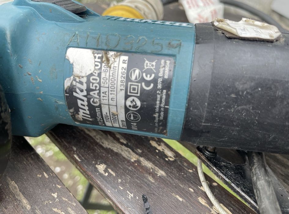 polizor unghiular Makita GA5040, 1100 W, 11000 RPM