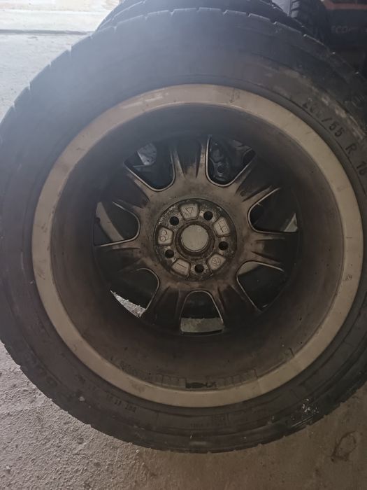 Jante golf 4 bornet  5x100 r16 originale vw