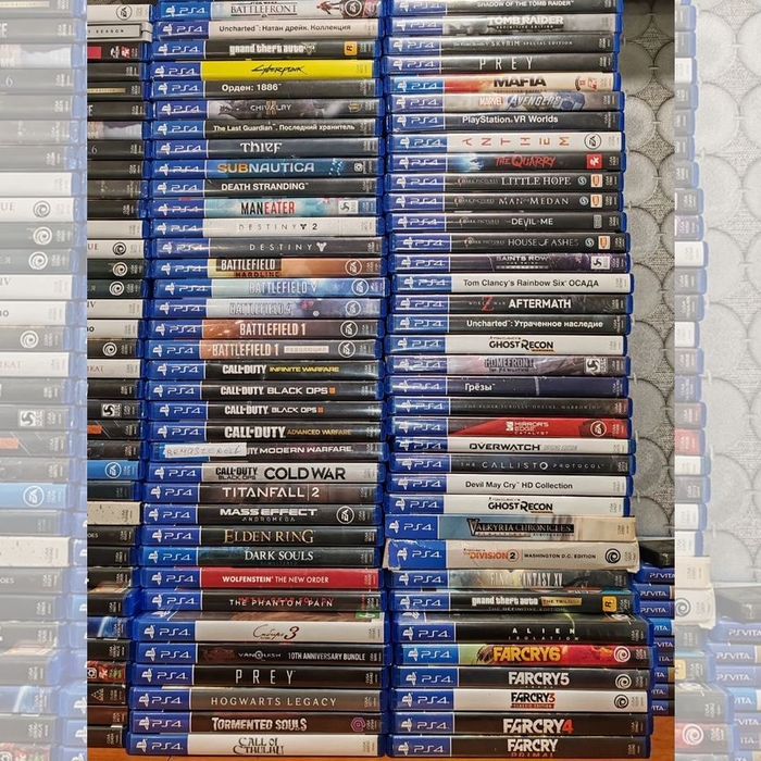 Игры PS 5-4 Все виды игр
