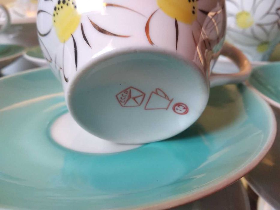 Сервиз "Ромашки" знак качества СССР