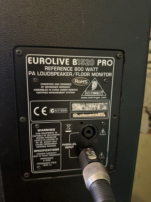 Vand boxe beringher sau schimb