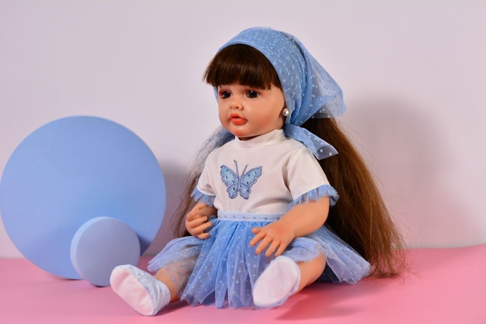 Одежда для куклы реборн(55-60см)