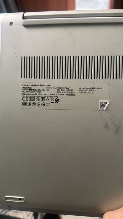 Lenovo Ideapad S340-15API