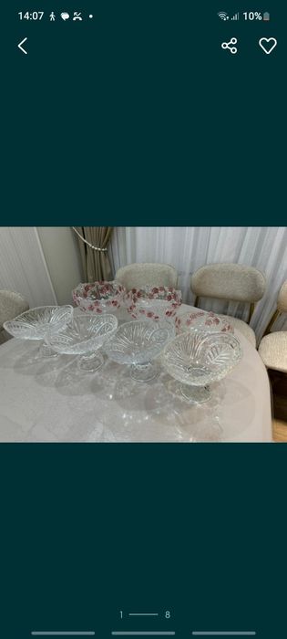 Орешницы/вазы/конфетницы