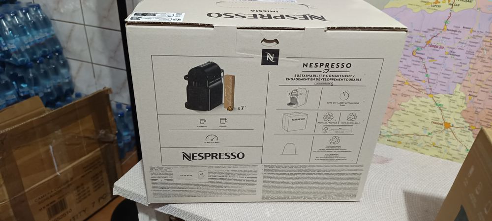 Aparat cafea cu pastile Nespresso inisia nou