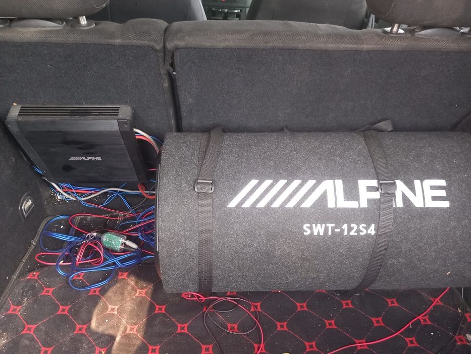 Subwoofer Tub 30cm 1000W – Alpine SWT-12S4+ amplificator alpine  300W