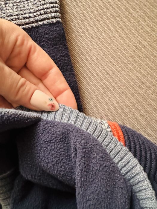 Шапка и шал Okaidi