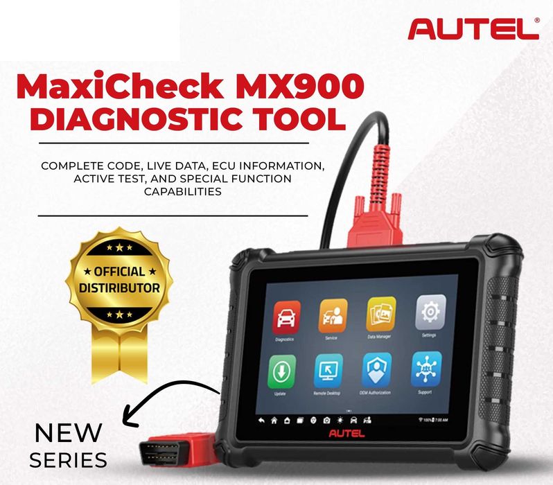 Автодиагностика на Български Autel MX900,DOIP,CanFD,кодиране,40 ресета