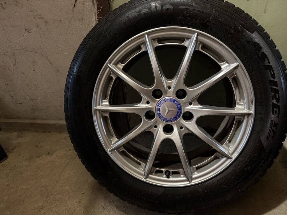 Джанти на Mercedes + зимни гуми подарък