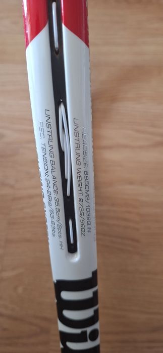 Wilson Pro Staff тенис ракета–серията на Roger Federer-почти като нова