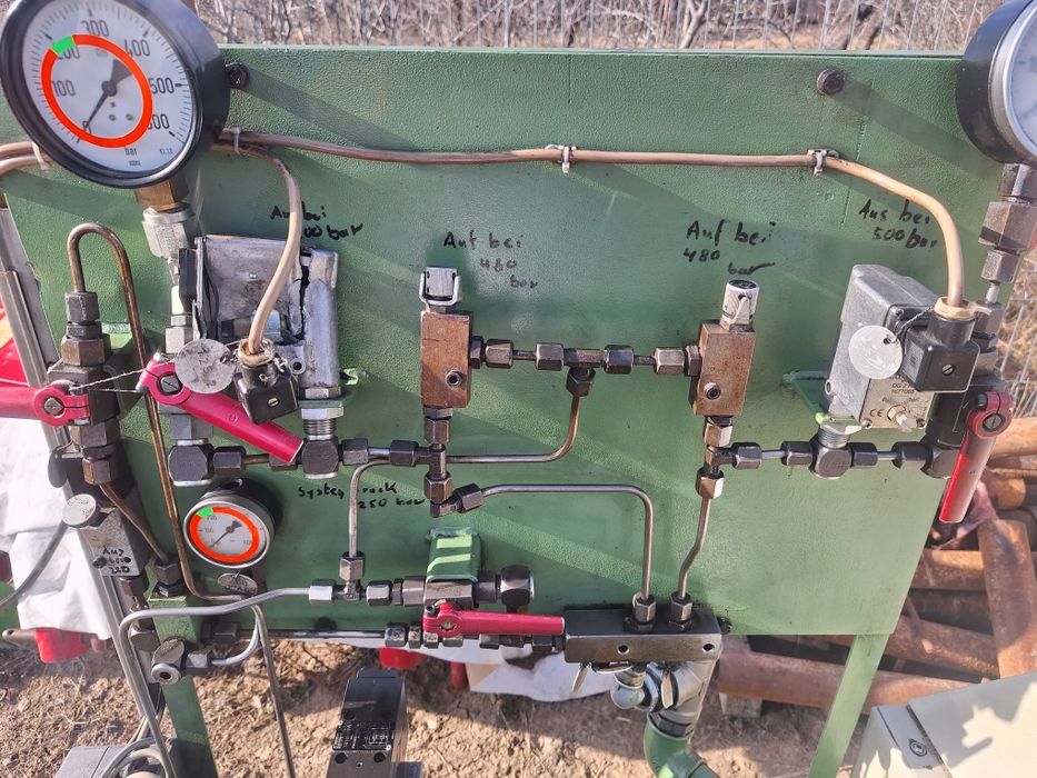 Presa gradina Unitate grup pompa instalatie sistem hidraulica hidrauli