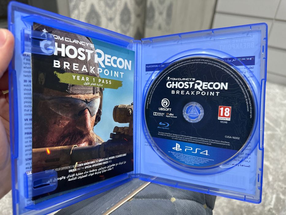 Продам диск на PS4 TOM CLANSY’S