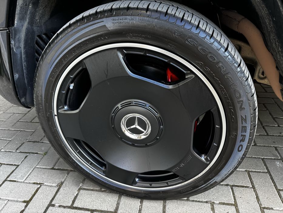 Оригинални 22" AMG Monoblock джанти с чисто нови гуми