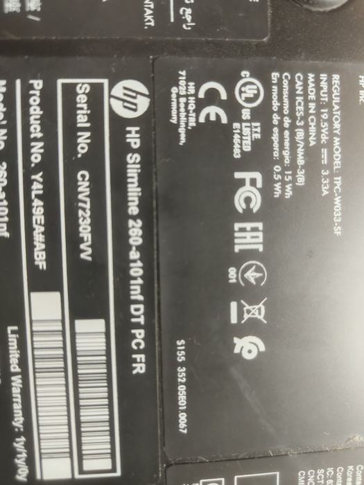 Mini unitate PC HP