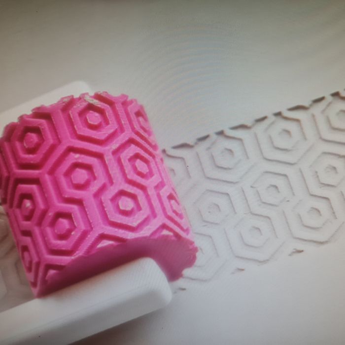 Tекстурна ролка за гипс