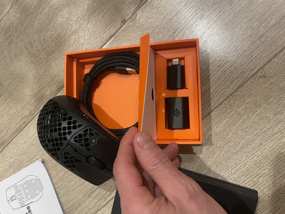 Mouse Gaming STEELSERIES Aerox 3 Wireless Edition Onix Nefolosit