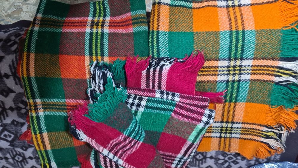 3 бр.Родопски одеяла-  вълнени  нови