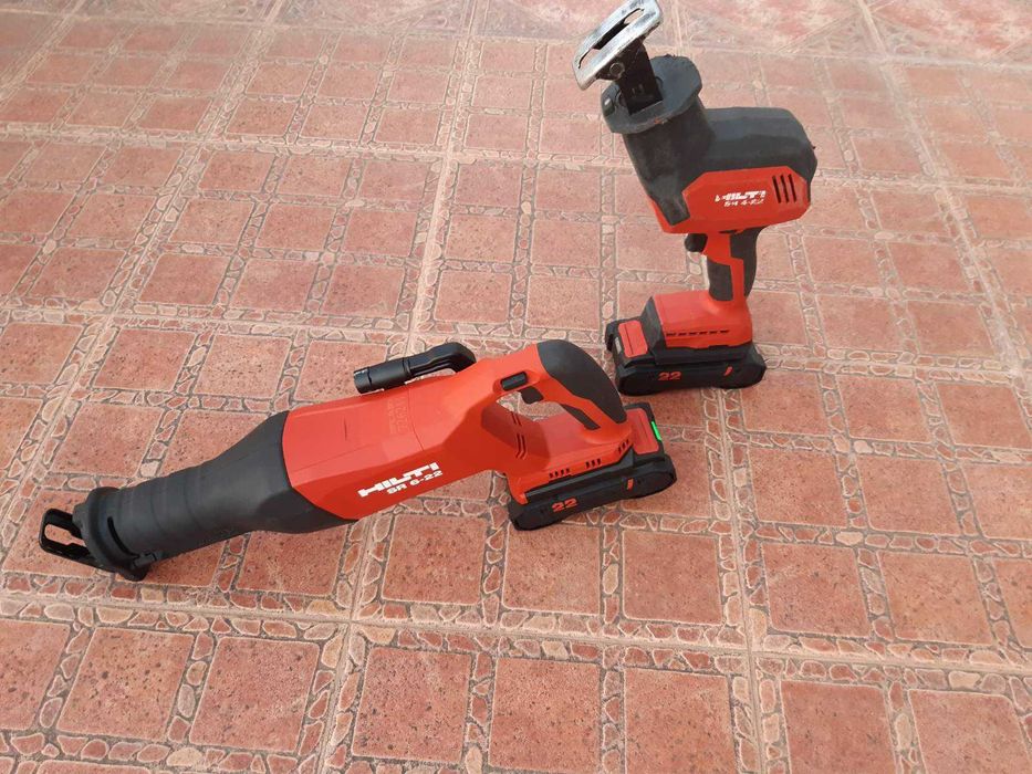 Hilti SR6 22 - Hilti SR4 22 - акумулаторен саблен трион