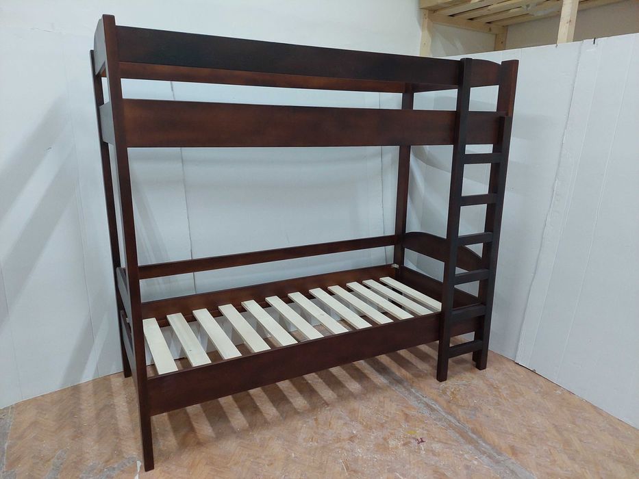 TRANSPORT GRATUIT.Pat etajat lemn masiv.Cod 2003E