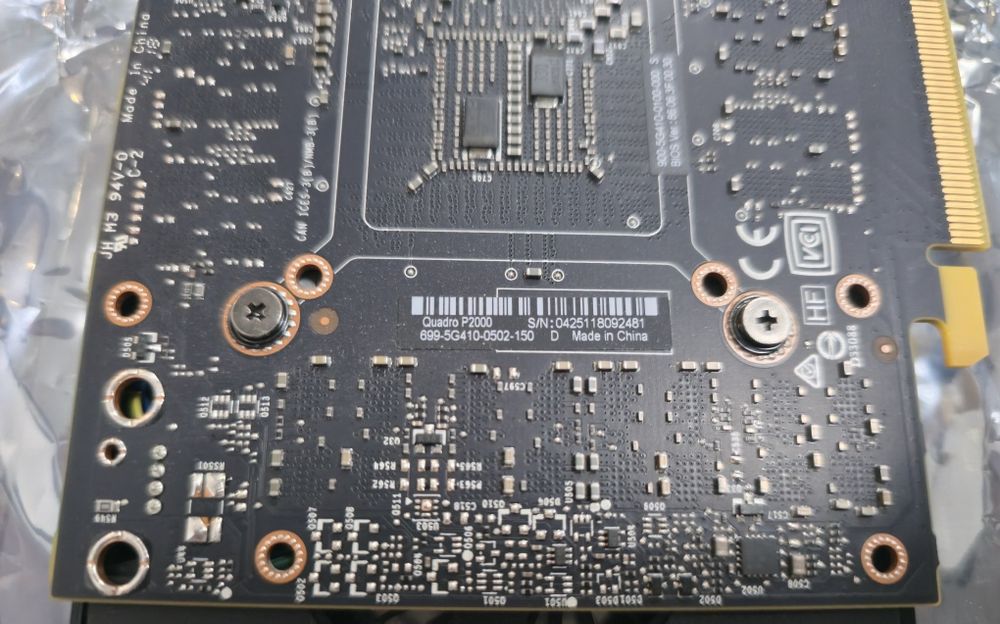 Placa video NVIDIA QUADRO P2000