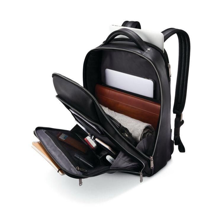 Рюкзак Samsonite кожаный