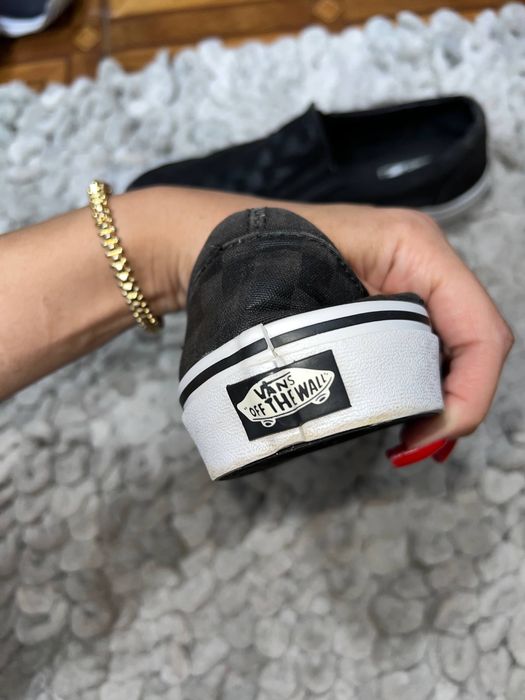 Слипоны Vans, 44.5 размер, second hand