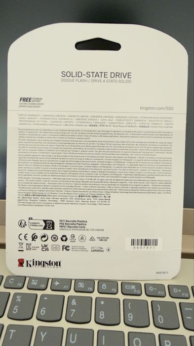 Kingston NV3, 2TB, M.2 2280 NVMe, PCIe 4.0 – Чисто нов