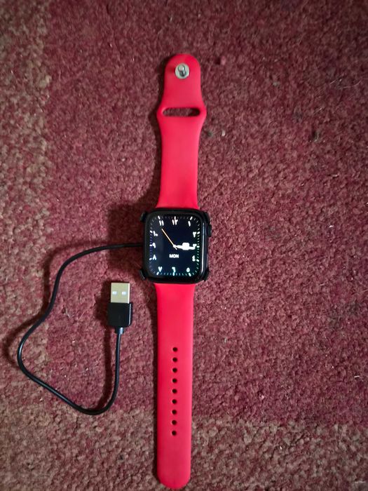 SmartWatch Damă, Curea roșie