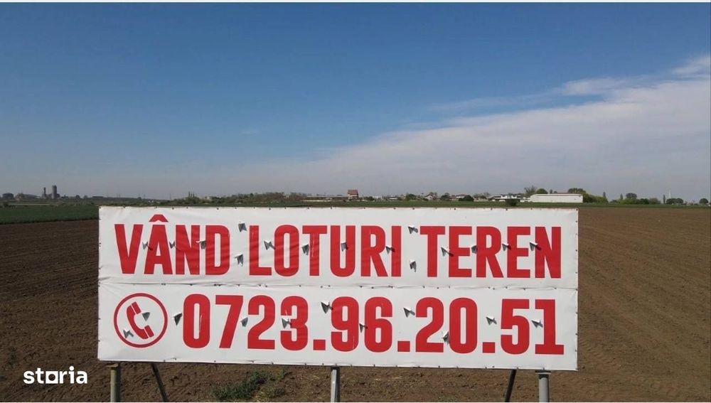 Loturi de teren extravilan de vanzare in Navodari