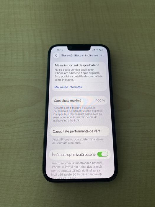 Vand Iphone 13 PRO 128 gb Graphite impecabil