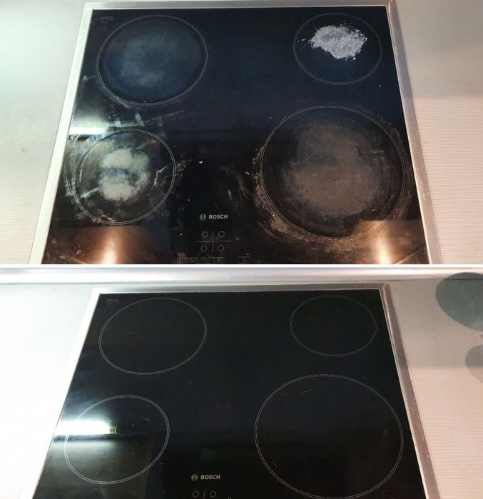 Полировка индукционной плиты