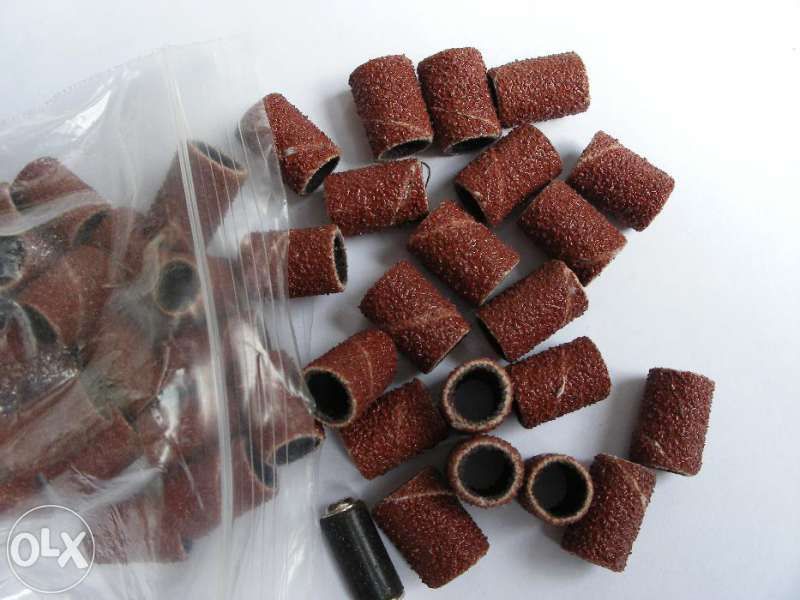 Шкурка за ноктопластика за електрическа пила Дремел Dremel к-т 50 бр