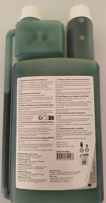 Stihl HP Super Ulei de amestec pentru motoare în 2 timpi, 1 litru