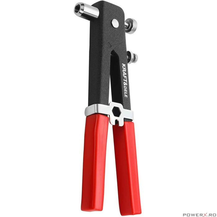 Set cleste pentru nituri manual, cu filet interior si accesorii, Kraft