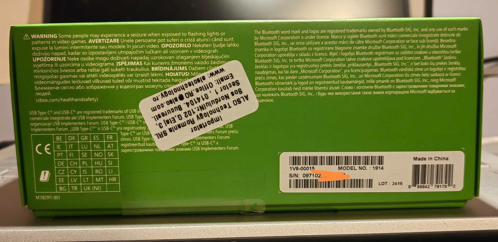 Vand Controler XBOX  One X/S ca nou