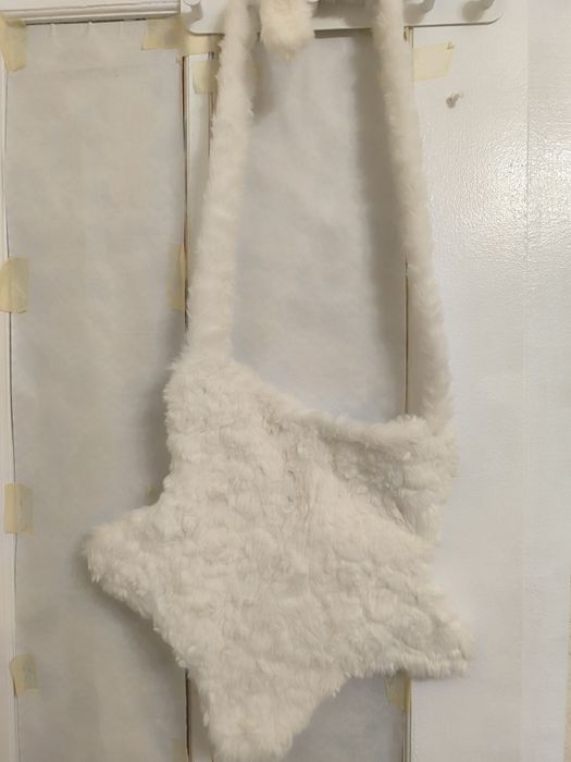 Сумка-звезда белая