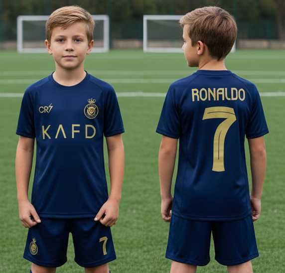 NEW! DRI-FIT екипи CR7 Ronaldo Роналдо AL NASSR! Име и НОМЕР по избор