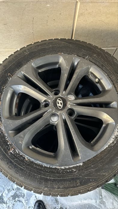 Диски с шинами зимнее, размер 17