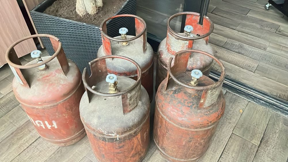 Баллоны газовые полные/пустые