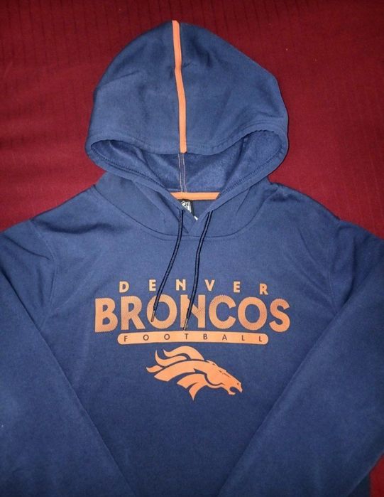 Из Америки, толстовка с капюшоном, бренда Denver Broncos