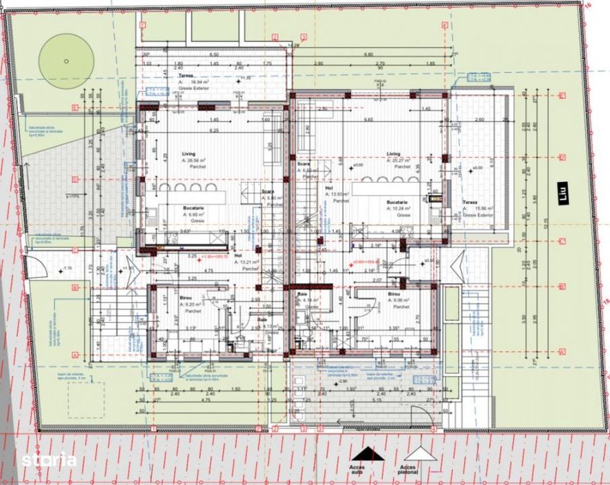 Duplex 175mp utili, 410mp teren, Borhanci