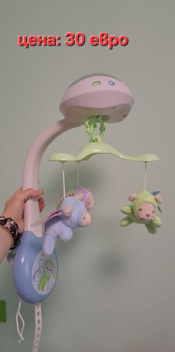 Музикална въртележка Fisher-Price Butterfly Dreams 3-в-1