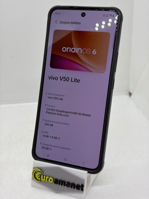Telefon mobil Vivo V50 Lite 5G, 17,2 cm (6,77"), 8 GB, 256 GB, 50 -A-