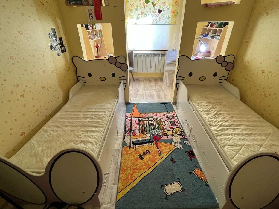 Детские кроватки. Hello Kitty