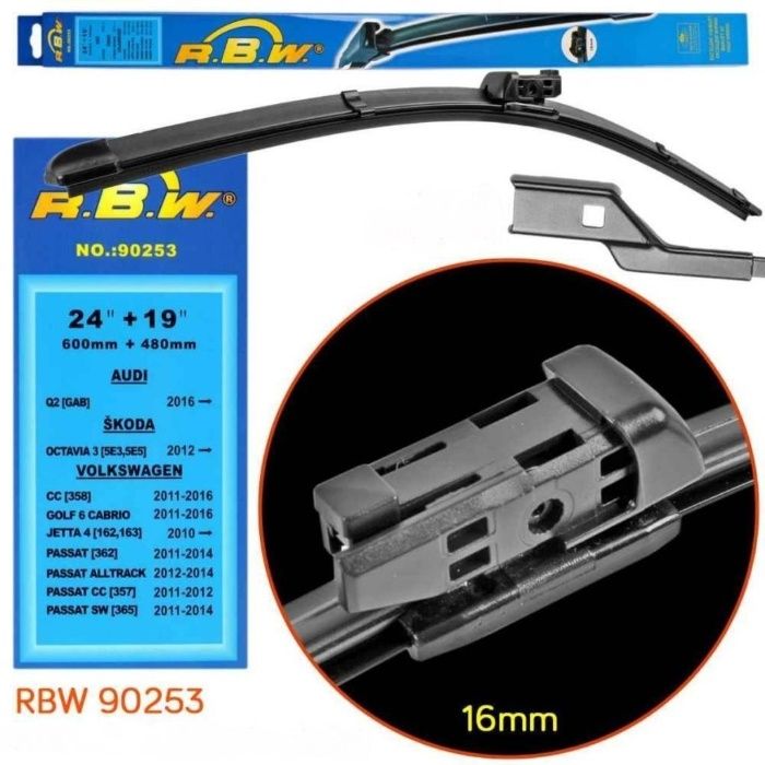 Комплект чистачки за предно стъкло Audi Q2 Skoda Octavia 3 VW Golf 6