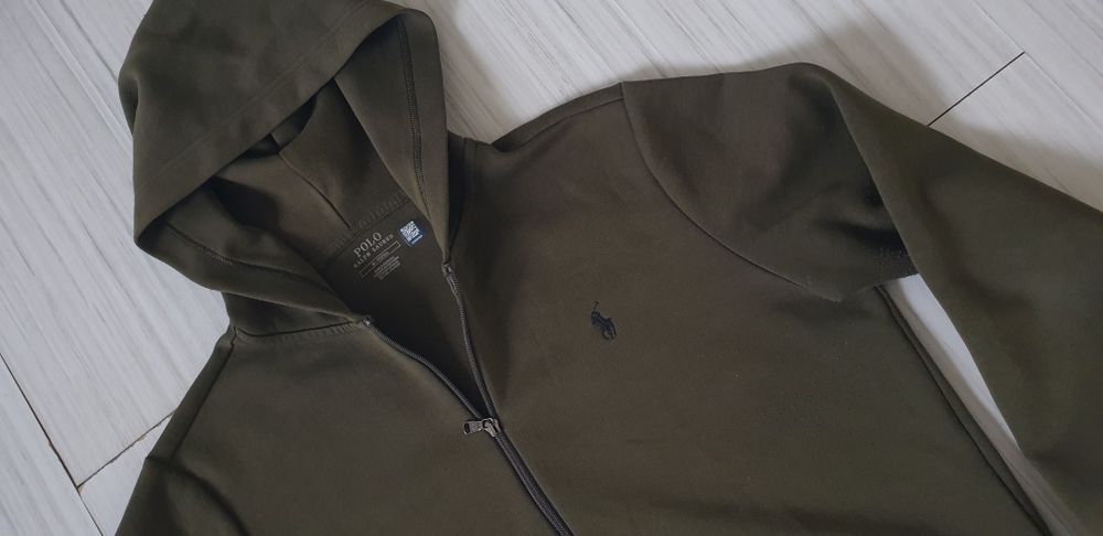 POLO Ralph Lauren Double Knit Full Zip Mens  M ОРИГИНАЛ! Мъжки Суичер