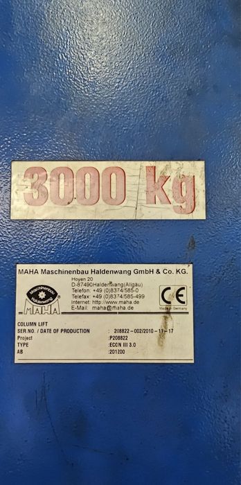 Винтов подемник MAHA