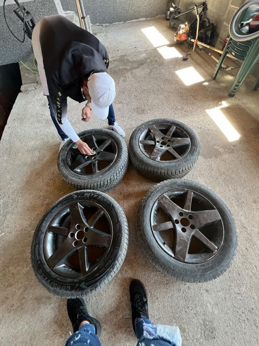 Джанти 17-ски с чисто нови гуми